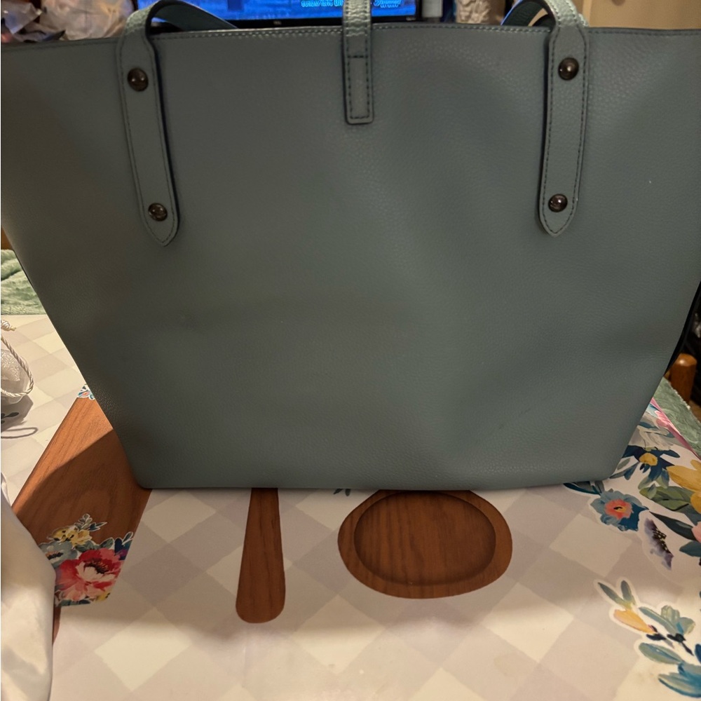 Coach Elegant Blue market Tote Bag - Picture 8 of 9